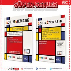 Acil Yayınları Acil Matematik Polinomlar Çarpanlara Ayırma ve Acil Problemler 2 Kitap Set