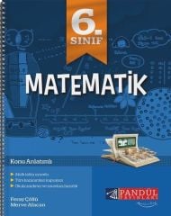 6. Sınıf Matematik Defteri Pandül Yayınları