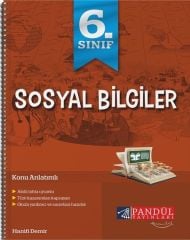 6. Sınıf Sosyal Bilgiler Defteri Pandül Yayınları