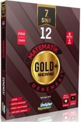 7. Sınıf Matematik Gold Serisi 12 Deneme Ünlüler Karması