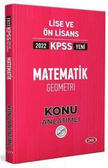 2022 KPSS Lise Ön Lisans Matematik Konu Anlatımı Data Yayınları