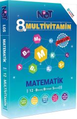 8. Sınıf LGS 1. Dönem Matematik Multivitamin 12 Branş Bitirme Sınavı BiNot Yayınları