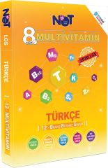 8. Sınıf LGS 1. Dönem Türkçe Multivitamin 12 Branş Bitirme Sınavı BiNot Yayınları
