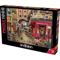 Paris Cafe 1000 Parça Puzzle 1134 Anatolian Puzzle