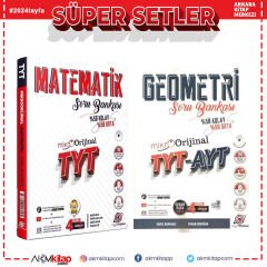 Orjinal TYT Mikro Matematik ve Geometri Soru Bankası Seti 2 Kitap