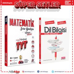 Orijinal TYT Mikro Matematik ve AKM Dil Bilgisi Soru Bankası Seti 2 Kitap