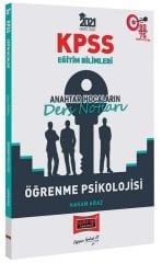 2021 KPSS Eğitim Bilimleri Öğrenme Psikolojisi Anahtar Hocaların Ders Notları Yargı Yayınları