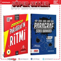 Arı Paragrafın Ritmi ve Ankara Kitap Merkezi Paragraf Soru Bankası Seti 2 Kitap