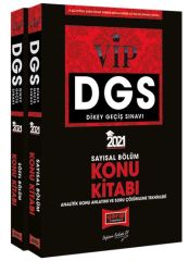 2021 DGS VIP Sayısal Sözel Bölüm Konu Kitabı Seti Yargı Yayınları