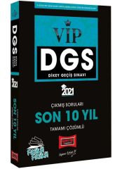 2021 DGS VIP Sayısal Sözel Yetenek Son 10 Yıl Tamamı Çözümlü Fasikül Çıkmış Sorular Yargı Yayınları