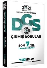 2021 DGS Tamamı Çözümlü Son 7 Yıl Çıkmış Sorular Prestij Serisi Yediiklim Yayınları