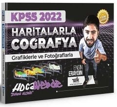 2022 KPSS Haritalarla Coğrafya HocaWebde Yayınları