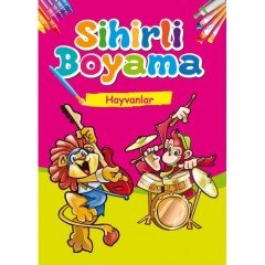 Sihirli Boyama 4 Kitap Ema Çocuk