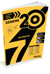 7. Sınıf Matematik 20 li Deneme Hız Yayınları