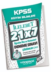 KPSS Eğitim Bilimleri Öğretim İlke ve Yöntemleri 21x7 Deneme Yönerge Yayınları