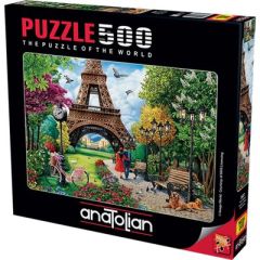 Paris Baharı 500 Parça Puzzle 3627 Anatolian Puzzle