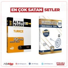 Altın Karma TYT Türkçe ve Bilgi Sarmal TYT Matematik Deneme Seti