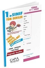 1. Sınıf Tüm Dersler Yaprak Test Çapa Yayınları