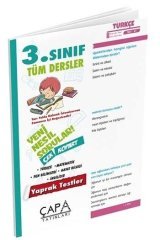 3. Sınıf Tüm Dersler Yaprak Test Çapa Yayınları