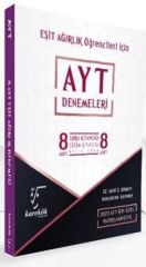 Karekök Yayınları AYT Eşit Ağırlık Özel 8 li Paket Deneme