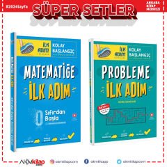 İlk Adım Yayınları TYT Matematiğe ve Probleme İlk Adım Seti 2 Kitap