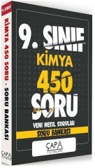 9. Sınıf Kimya Soru Bankası 450 Soru Çapa Yayınları