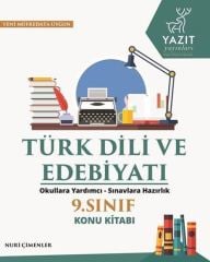 9. Sınıf Türk Dili ve Edebiyatı Konu Kitabı Yazıt Yayınları