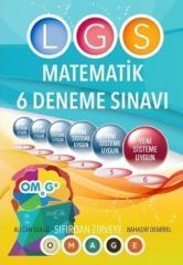 8. Sınıf Fen Liselerine Hazırlık Omage Matematik 6 Deneme Sınavı Omage Yayınları