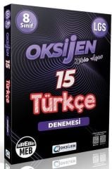 8. Sınıf LGS Türkçe 15 Deneme Oksijen Yayınları