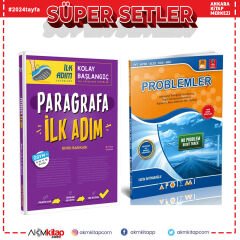 Apotemi Problemler ve Tonguç Akademi Paragrafa İlk Adım 2 Kitap Set