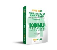 2023 ÖABT Din Kültürü ve Ahlak Bilgisi Öğretmenliği Konu Anlatımı Yediiklim Yayınları