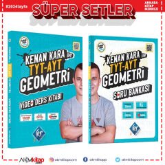 Kr Akademi TYT AYT Kenan Kara ile Geometri Konu ve Soru Seti 2 Kitap