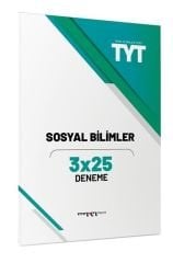 TYT Sosyal Bilimler 3 x 25 Deneme Marka Yayınları