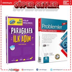 Bilgi Sarmal Problemler Soru Bankası ve Tonguç Akademi Paragrafa İlk Adım 2 Kitap Set