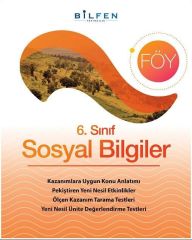 6. Sınıf Sosyal Bilgiler Öğrenim Föyleri Bilfen Yayınları