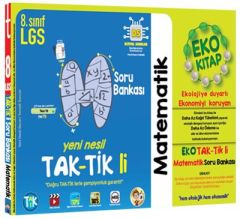 8. Sınıf LGS Matematik Taktikli Eko Soru Bankası Tonguç Akademi