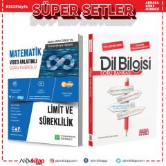 Çap Limit ve Süreklilik ve AKM Dil Bilgisi Soru Bankası Seti 2 Kitap