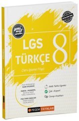 8. Sınıf LGS Türkçe Ders İşleme Föyü Pegem Akademi Yayınları