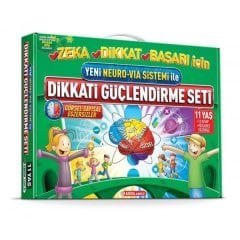 Dikkati Güçlendirme Seti 11 Yaş Adeda Yayınları