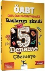 ÖABT Okul Öncesi Öğretmenliği Başlarım Şimdi 5 Deneme Çözmeye Kadir Koç Akademi