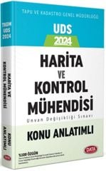 Tapu ve Kadastro Genel Müdürlüğü Harita ve Kontrol Mühendisi Unvan Değişikliği Sınavı Konu Anlatımlı Data Yayınları