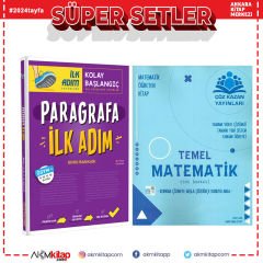 Çöz Kazan TYT Temel Matematik ve Tonguç Akademi Paragrafa İlk Adım Seti 2 Kitap