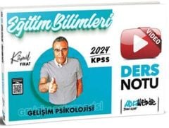 2024 KPSS Eğitim Bilimleri Gelişim Video Ders Notu HocaWebde Yayınları