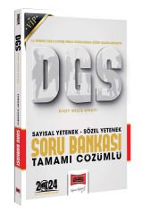 2024 DGS Vip Sözel Sayısal Bölüm Tamamı Çözümlü Soru Bankası Yargı Yayınları