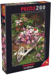 Bahçe Çiçekleri  Garden Flowers 260 Parça Puzzle  Yapboz  Anatolian