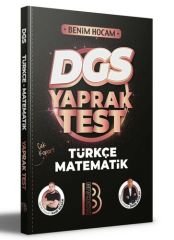 2023 DGS Türkçe Matematik Yaprak Test Benim Hocam Yayınları