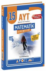 AYT Matematik 15 Deneme Özel Baskı Apotemi Yayınları