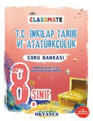 8. Sınıf Classmate T.C. İnkılap Tarihi ve Atatürkçülük Soru Bankası Okyanus Yayınları