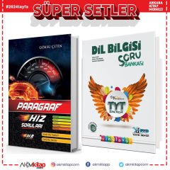 Hız ve Renk Paragraf ile Yayın Denizi Dil Bilgisi Soru Bankası 2 Kitap Set