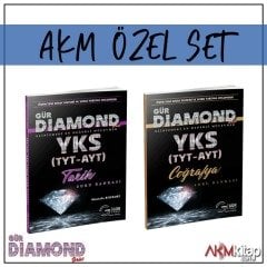 Gür Yayınları TYT AYT Tarih ve Coğrafya Dıamond Soru Bankası 2 Kitap Set